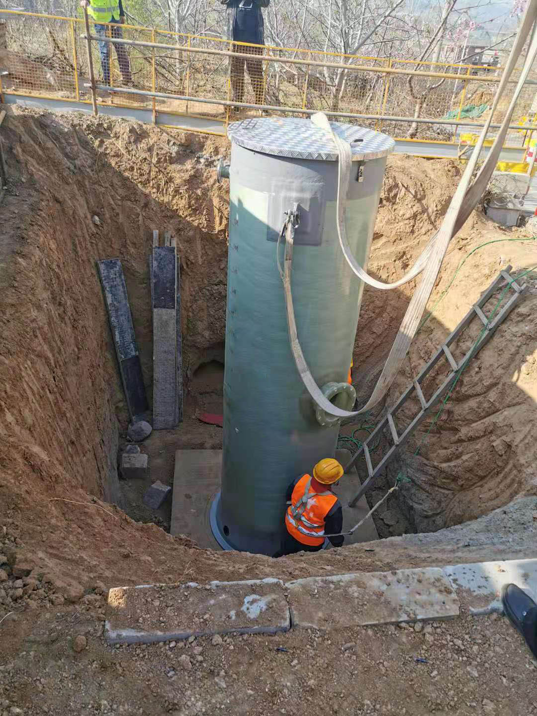 無錫濟南市農村一體化預制泵站案例